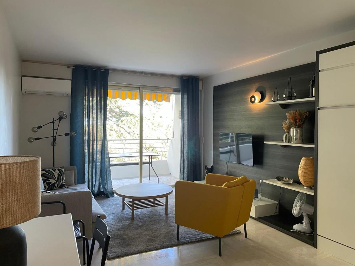 C012-Appartement Confortable Avec Piscine, Tennis Et Grand Parc Κάννες Εξωτερικό φωτογραφία